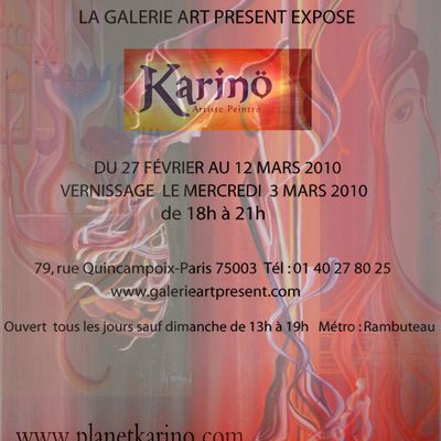 Exposition pour Karinö