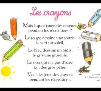 Les crayons