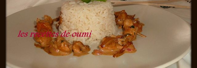 émincées de poulet sauce curry