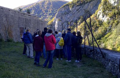 Visites du fort du Portalet durant les vacances de Noël