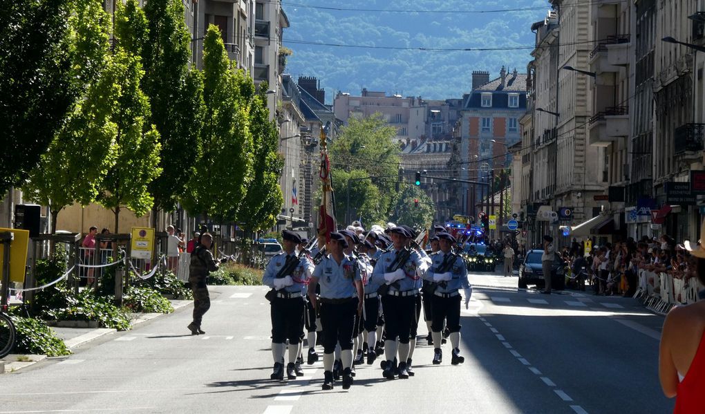 Grenoble: fête nationale du 14 juillet, place de Verdun