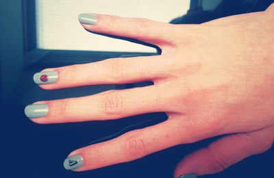 Nail art - LOVE