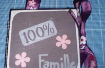 Porte-clés - 100% Famille