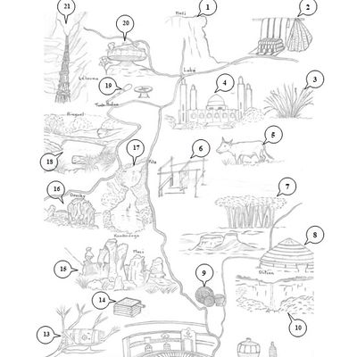 Identification des ic?nes du plan de Dalaba à Mali