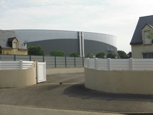 Photo 4 : le vélodrome sous un autre angle. 