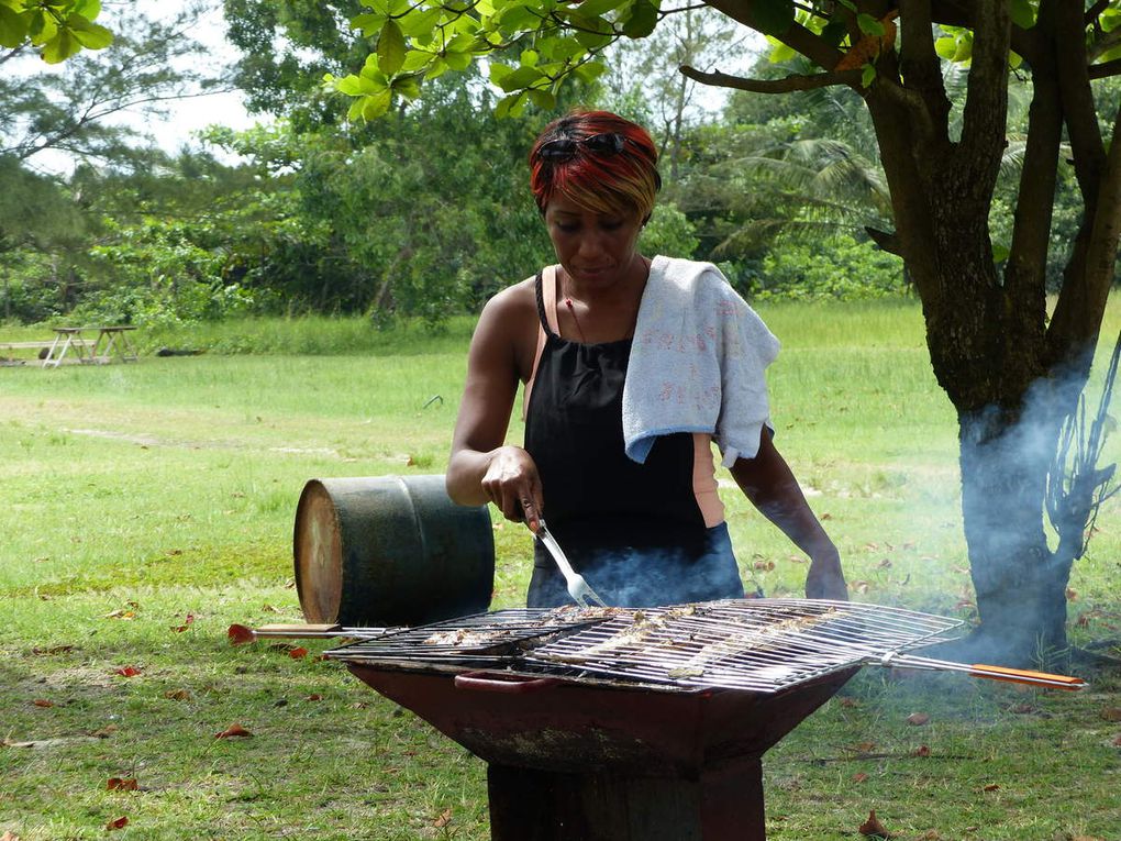 Barbecue à Akouango (Village)