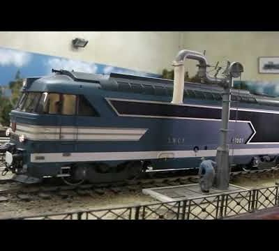 Compilation de circulations de trains échelle O sur le réseau de Thierry C.