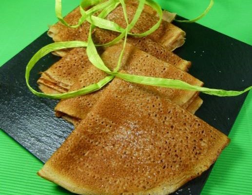 Crêpes à la farine de chataigne, au cidre #sans gluten