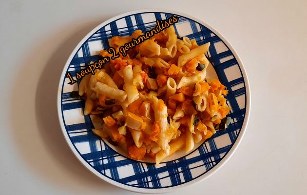 One Pot Pasta Veggie : Butternut & Courgette