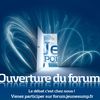 Ouverture du forum des jeunes populaires!