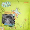 2 pages réalisées avec mon kit!