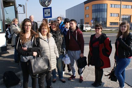 Voyage en Hongrie pour la classe de 1ère Pro GA : Projet Comenius du 18 Mars au 22 Mars 2015.