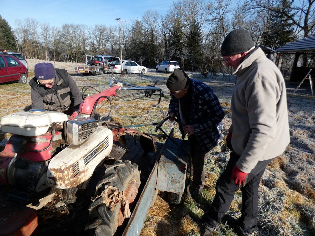 Reprise des travaux printaniers au verger