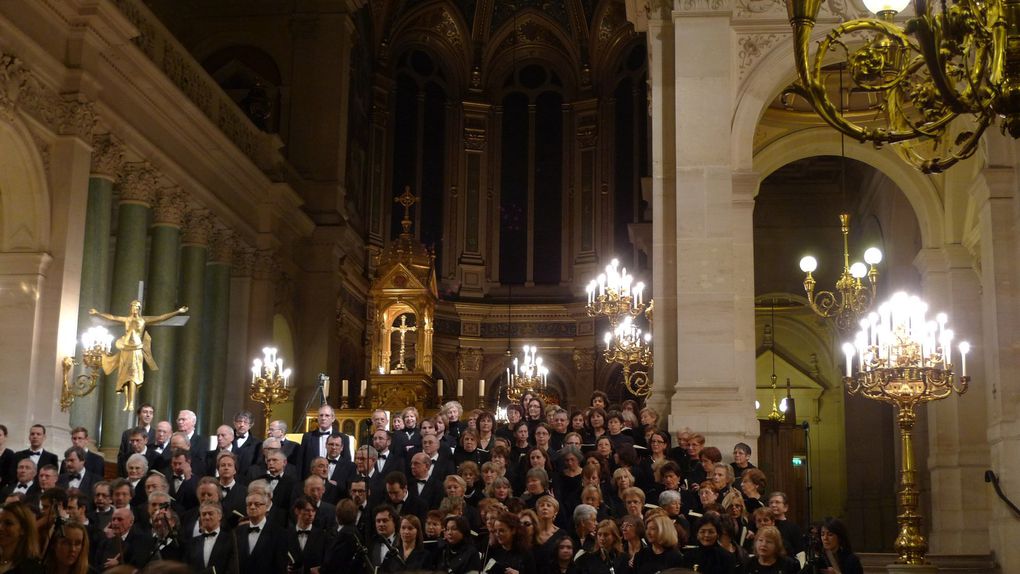 Soirée du 9 février 2010 en l'église de la Trinité. Les photos sont de Catherine, alto du choeur du jeudi.