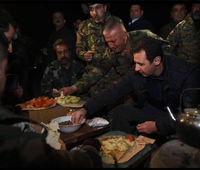 Bashar el-Assad et foul-houmous, la poisse ou un signe du ciel ?