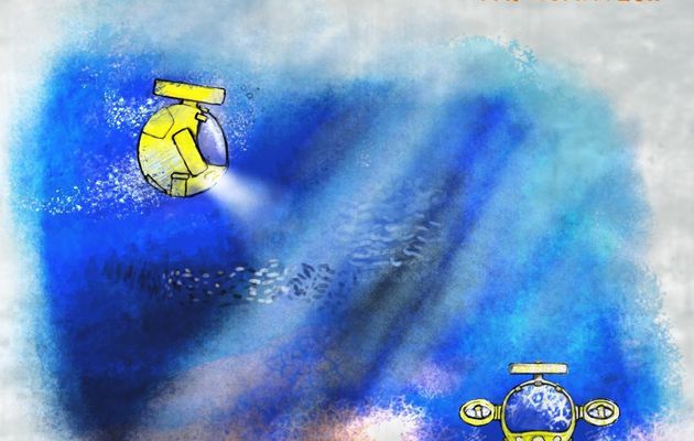 Concept Art : Le sous-marin jaune