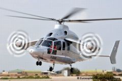 LE X3, HÉLICOPTÈRE GRANDE VITESSE D'EUROCOPTER