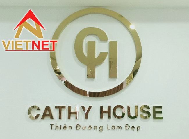 Bảng hiệu Cathy House