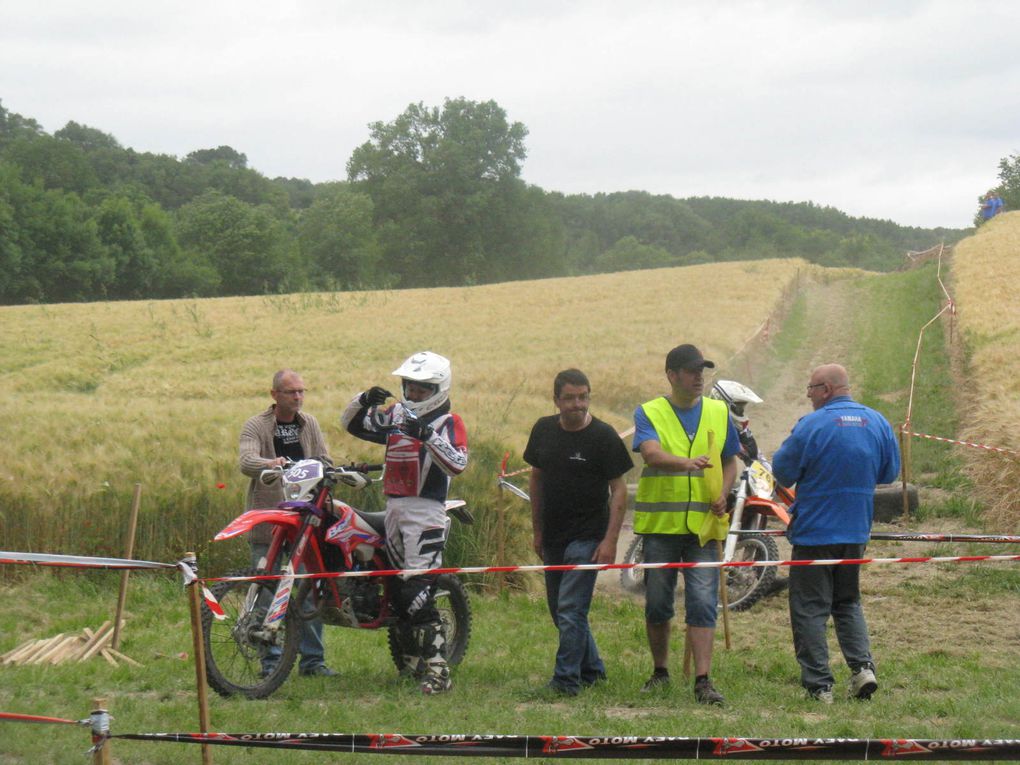 Podium pour Amanda et le Président à Chemillé sur Indrois