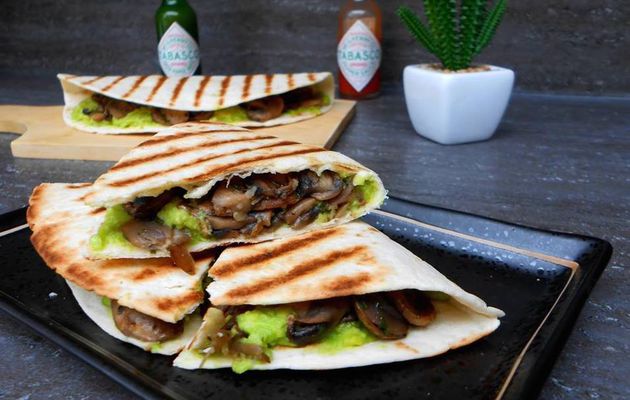 Tortillas Avocat Champignon