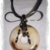 Pendentif bonbon rond