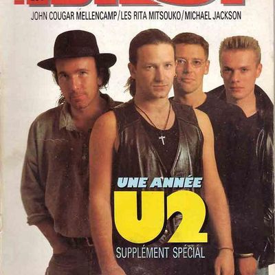 U2 -Magazine Best -Janvier 1988 -n°234