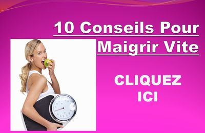 Conseil mannequin pour maigrir