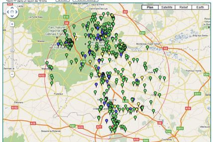 Randonnée-Geocaching à Darvault