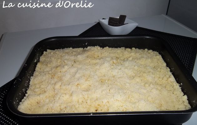 Crumble Poire-chocolat 