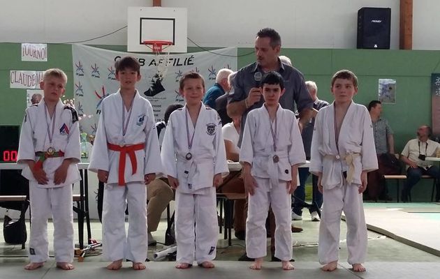 Tournoi Claude Manable du Judo Club du Canton d'ANIZY-LE-CHATEAU le 05/05/16