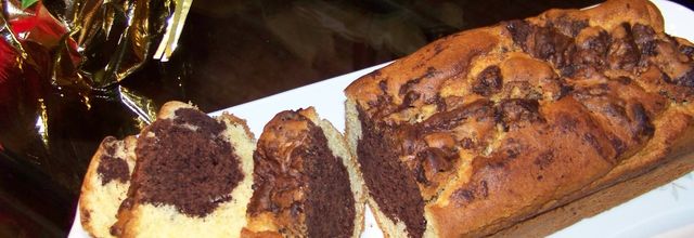 Marbré chocolat-orange (thermomix).