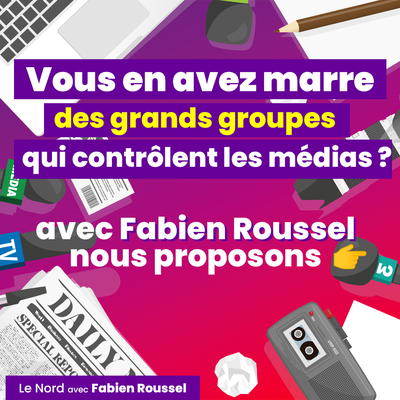Présidentielles : les propositions de Fabien Roussel pour les médias
