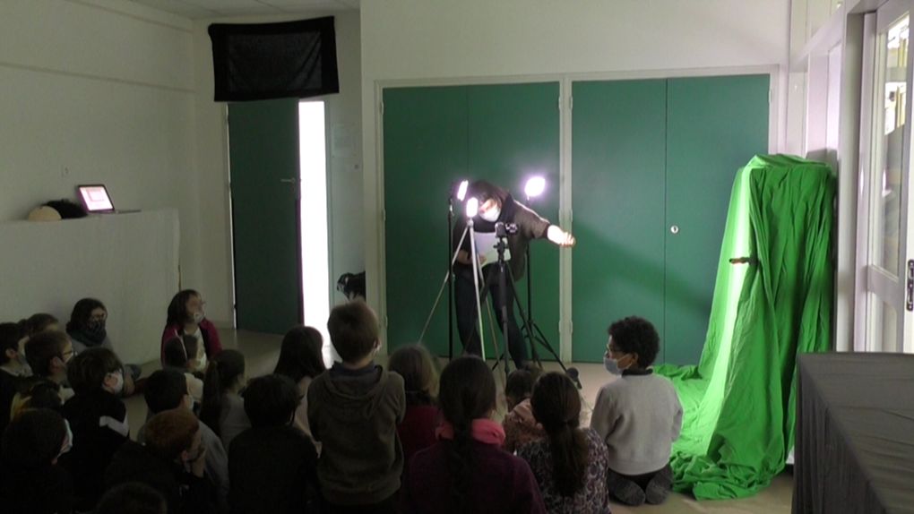 CAMPAGN'ART - Résidence d’Hilary Galbreaith à l’école