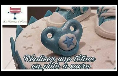 Tétine pâte à sucre