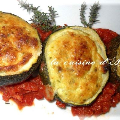 courgettes farcies au brocciu
