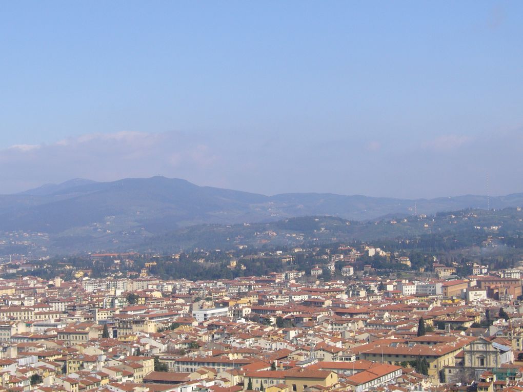 visite de la sublime Florence, et de quelques coins de Toscane, dont Sienne, Pise, San Lucca...