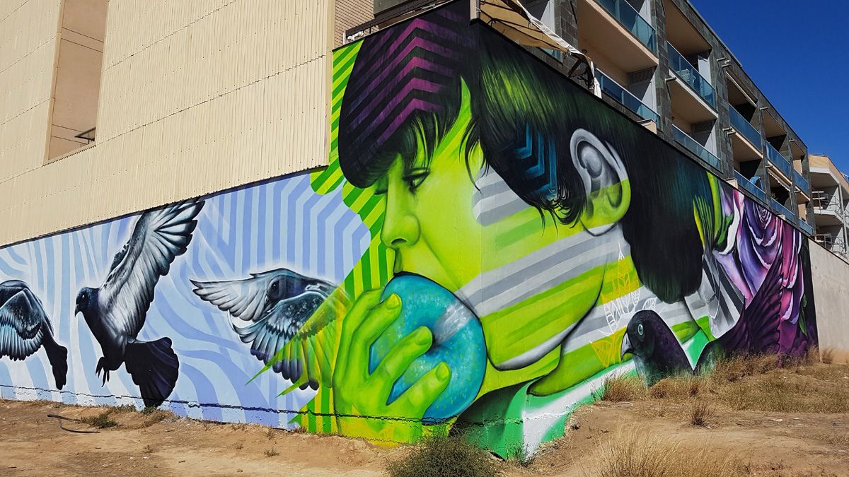 Street Art : Graffitis &amp; Fresques Murales 25123 Torrefarrera / Lleida (Catalunya)