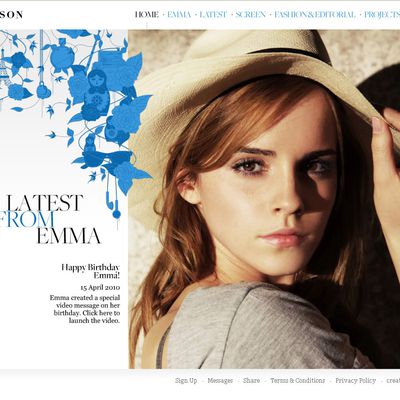 Emma Watson - Un 20th Birthday mis en images par Andrea Carter-Bowman ! (avril 2010)