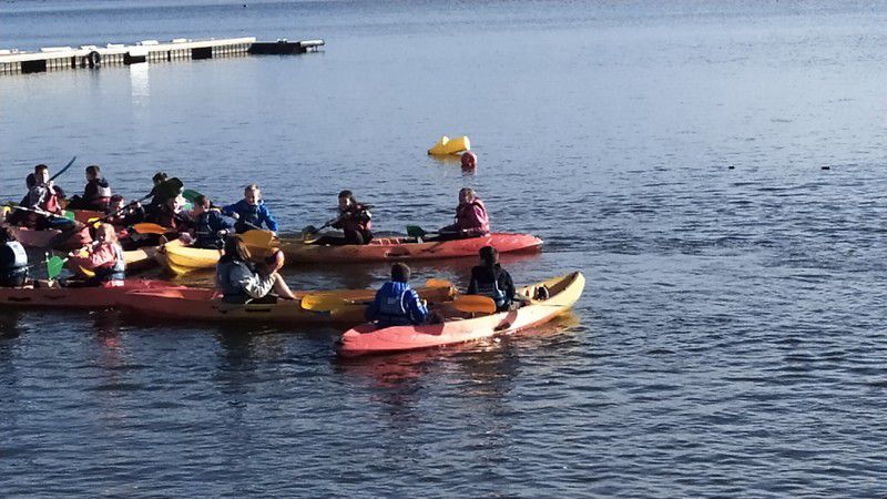 Kayak polo séance 5 (pour les CM2)