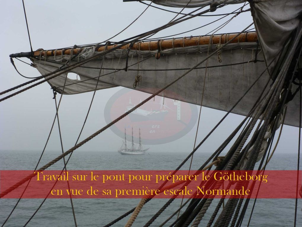 Voici les dix jours durant lesquels nous avons navigué vers Rouen et son Armada. Faisant route plus vite que prévu, nous passerons une demi journée devant l'Ile de Wight et une autre à l'ancre, à l'entrée de la Seine.