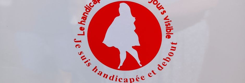 Voici notre sticker voiture pour mon Handicap invisible
