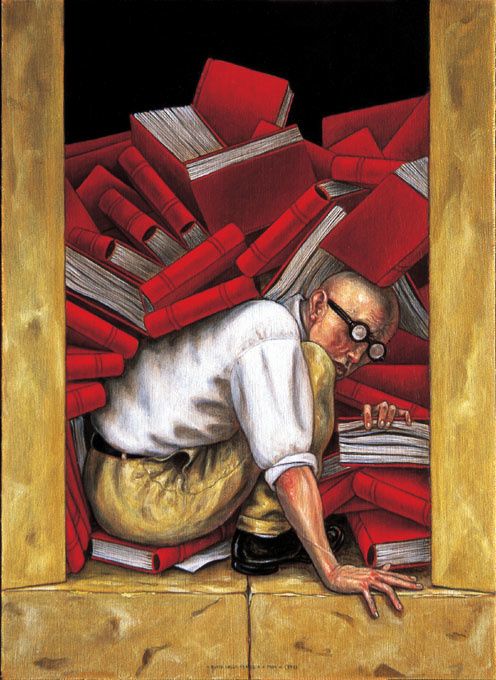 David Dalla Venezia... le peintre et les livres