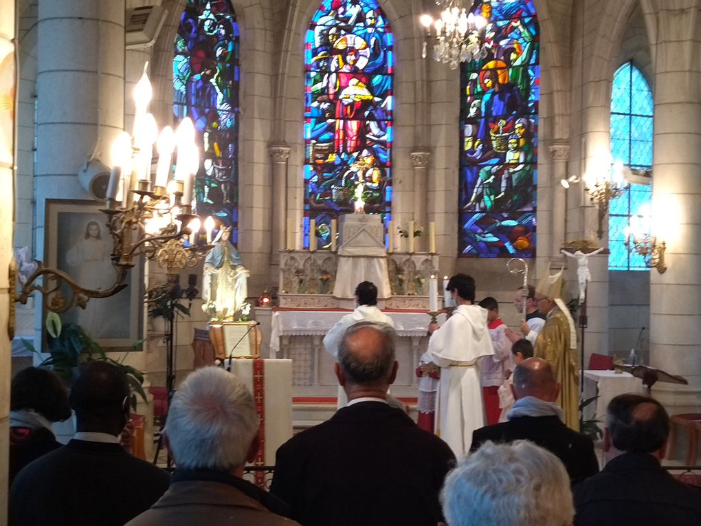 Éveil de l'orgue de l'église Saint Nicolas de Chaumont sur Loire, le 31 octobre 2021, par Monseigneur Jean-Pierre Batut, évêque de Blois.
