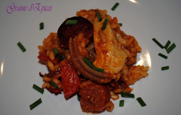 Poulet Jambalaya
