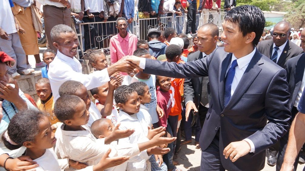 Messe d'ouverture des VIè Assises Nationales des Médecins Catholiques de Madagascar, en présence du Président Andry Rajoelina. 1ère partie. Photos: Harilala Randrianarison