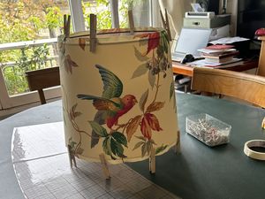 Abat jour : oiseaux