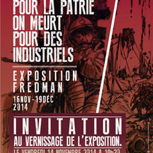 Vernissage ce soir de l'expo de Fredman