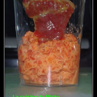 " verrine au poivron "