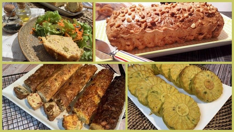 4 recettes de cakes salés