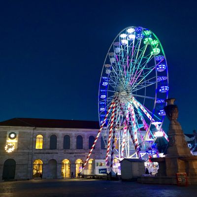 La Grande Roue de Noël . Besançon